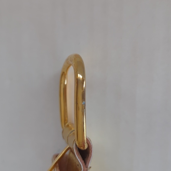 Faux Leather Metallic Gold Tone Cut Out Belt with Buckle SM Gold - Picture 7 of 16